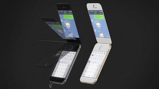 腦動(dòng)大開(kāi)！這里有款雙屏幕翻蓋iPhone