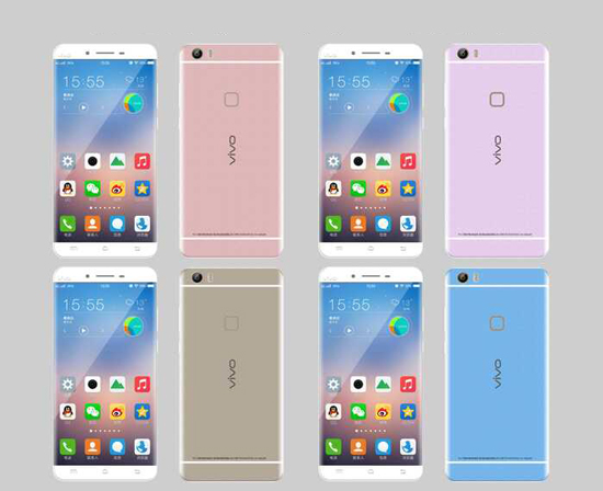 雙曲面屏驚艷！vivo Xplay5真機照曝光