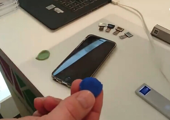 好嚇人！這坨泥竟可復制指紋解鎖iPhone