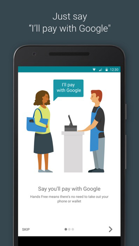 火拼Apple Pay，谷歌推出刷臉支付Hands Free