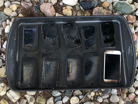 10款iPhone火燒測試：庫克造的都掛了