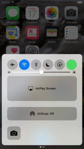 喜大普奔，iOS 10或在控制中心加入數(shù)據(jù)開關