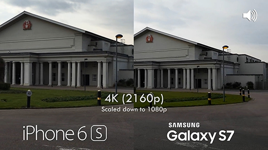 視頻：機(jī)皇對(duì)決！三星S7拍照性能比iPhone 6s強(qiáng)太多了