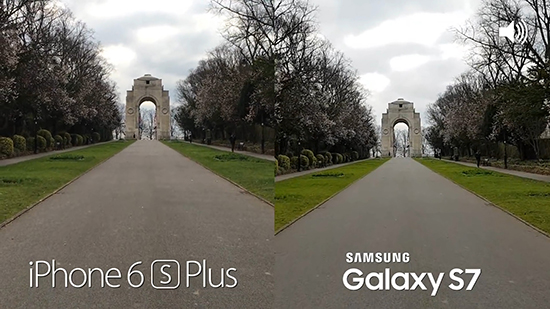 視頻：機(jī)皇對(duì)決！三星S7拍照性能比iPhone 6s強(qiáng)太多了