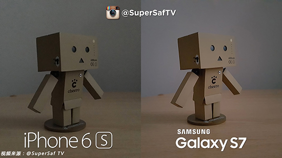 視頻：機(jī)皇對(duì)決！三星S7拍照性能比iPhone 6s強(qiáng)太多了