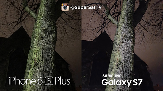 視頻：機(jī)皇對(duì)決！三星S7拍照性能比iPhone 6s強(qiáng)太多了