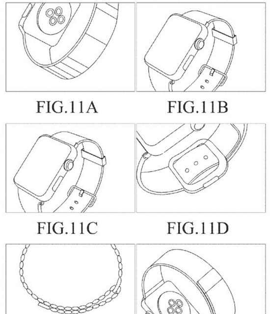 三星好兇殘！把Apple Watch注冊(cè)成專利