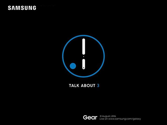 三星Gear S3將發(fā)布 對抗Apple Watch 2？