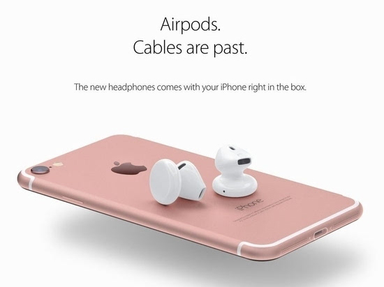 iPhone 7概念圖曝光：將標(biāo)配無線藍(lán)牙耳機？