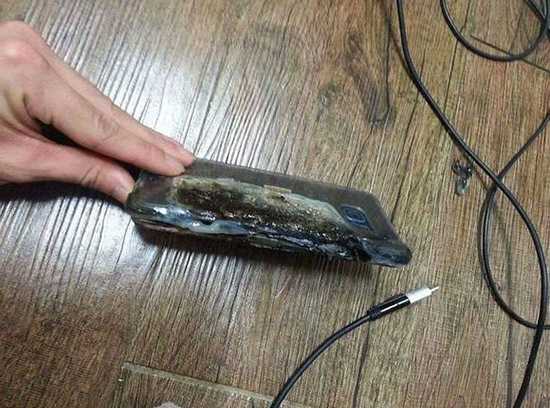 三星Note 7充電首炸！山寨充電器很危險(xiǎn)