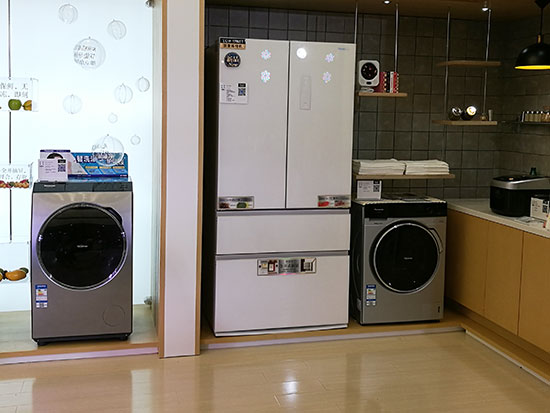 高圓圓代言，松下冰洗新品落地順電