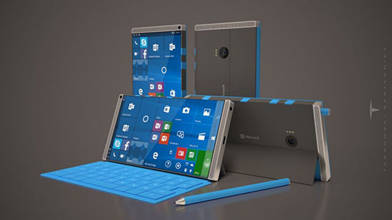 微軟Surface Phone長(zhǎng)什么樣？是不是這樣