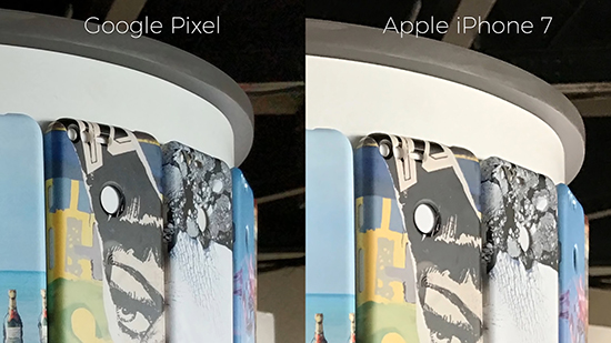 差距在哪？iPhone 7 谷歌Piexl拍照對比