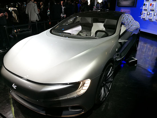 可變顏色！樂視超級汽車LeSEE Pro多圖欣賞