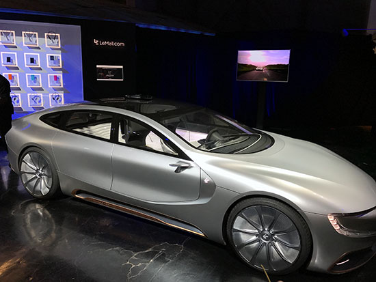 可變顏色！樂視超級汽車LeSEE Pro多圖欣賞