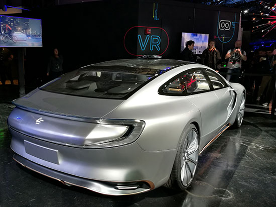 可變顏色！樂視超級汽車LeSEE Pro多圖欣賞