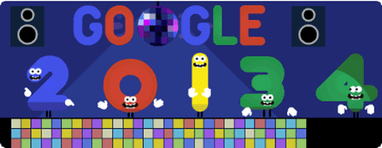 新年快樂！Google Doodle又有什么新玩法呢？
