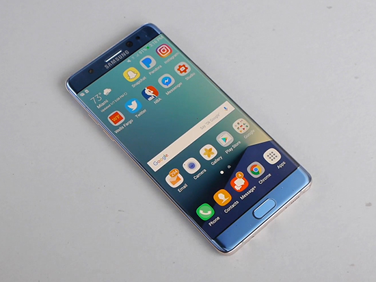 三星Note 7還有戲？屏幕燒毀了但電池還沒爆