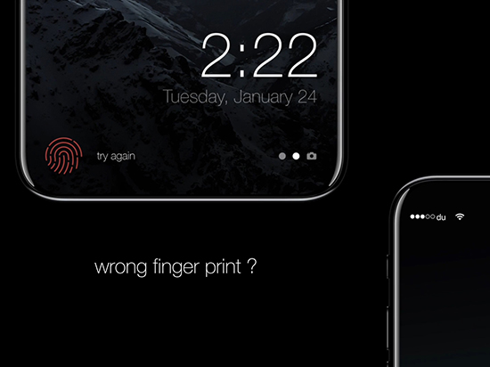 iPhone 8設(shè)計(jì)激進(jìn)：取消home鍵屏占比超90%？
