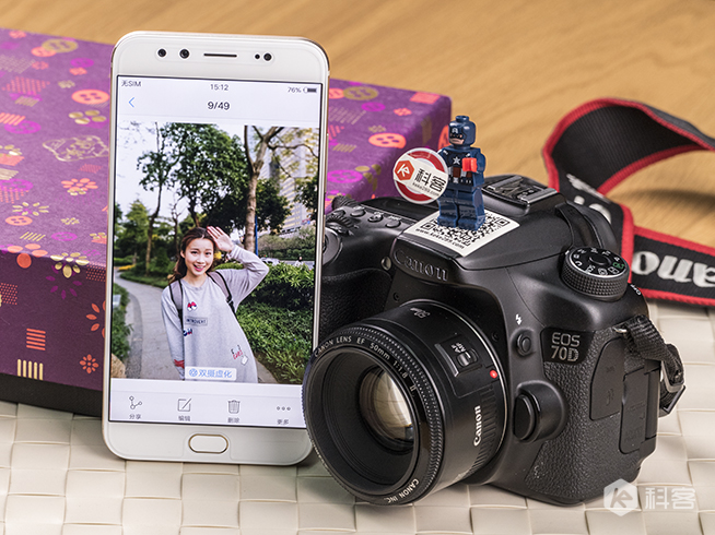 手機雙攝贏單反？vivo X9Plus自拍VS佳能70D