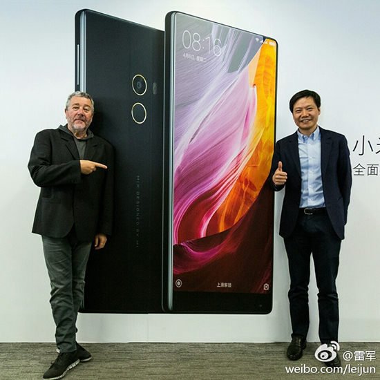 由國際設計師操刀 小米MIX 2將會更驚艷！