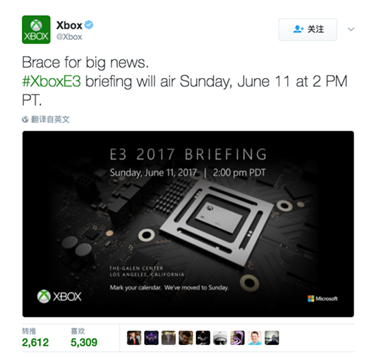 性能吊打PS4 Pro？微軟Xbox天蝎座6月E3游戲展見