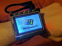 經典懷舊！這款運行Windows 98的智能手表可掃雷