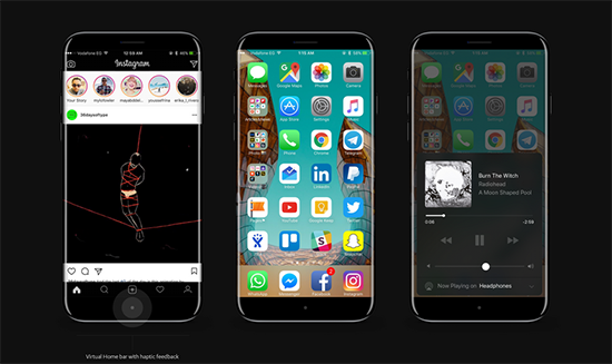 iPhone 8就長這樣？又一款設(shè)計(jì)師的概念之作