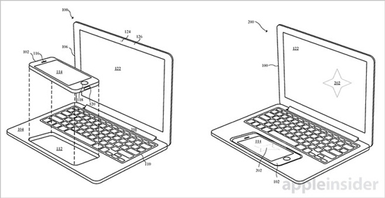 腦洞大開！蘋果新專利能把iPhone瞬間變筆記本