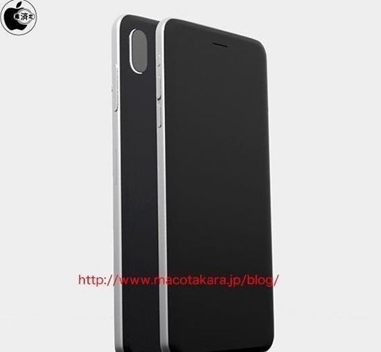 新iPhone外形權(quán)威爆料：5.8寸全面屏+屏幕下指紋設(shè)計(jì) 