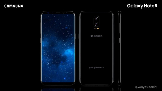 直懟iPhone8！ 郭明錤：三星Note8支持雙攝