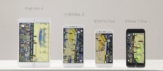 竟然拿iPad mini 4當(dāng)對手？小米Max 2官方續(xù)航測試曝光