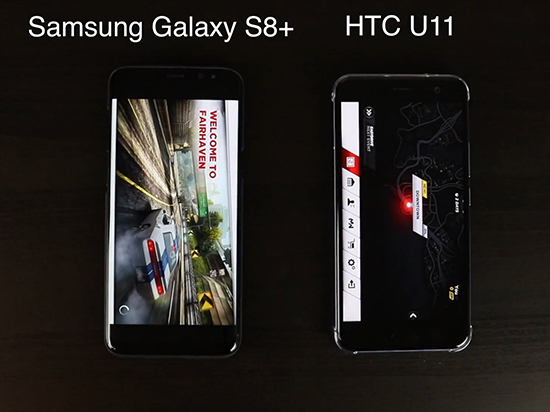 機(jī)皇被碾壓了？HTC U11比三星S8+運(yùn)行速度更快！