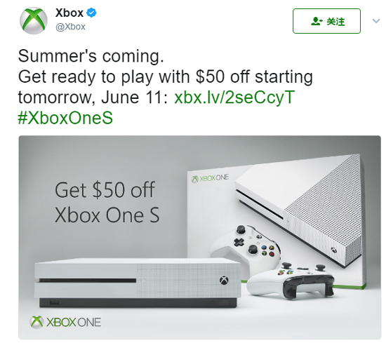 天蝎座將至！微軟Xbox One S也順帶降價340元
