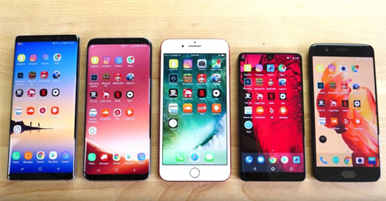 三部安卓旗艦挑戰(zhàn)iPhone 7 Plus，結(jié)果讓人大跌眼鏡
