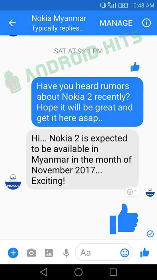 HMD入門機(jī)Nokia 2何時(shí)推出？諾基亞：11月份見