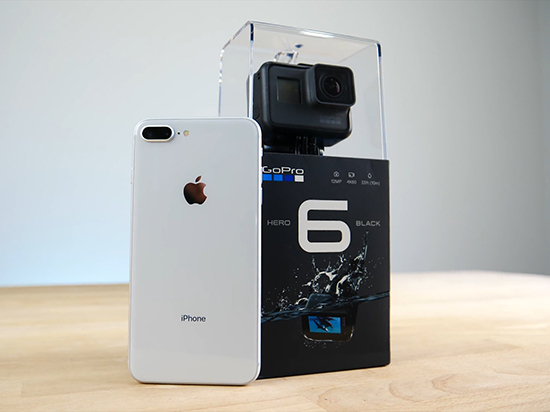 視頻拍攝誰更好？GoPro Hero6對比iPhone 8 Plus