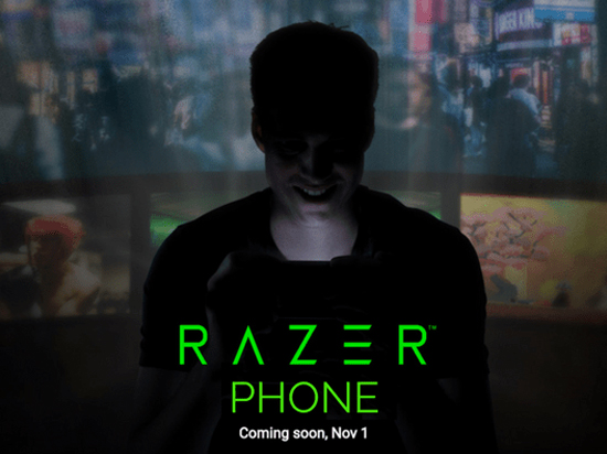 雷蛇Razer Phone真機(jī)諜照曝光：風(fēng)格硬朗，沒有跑馬燈