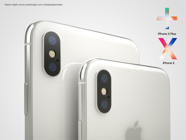 6.7寸iPhone X Plus概念機圖賞：設計照搬？看了內心毫無波動