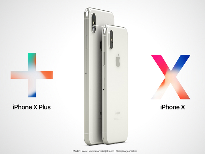 6.7寸iPhone X Plus概念機圖賞：設計照搬？看了內心毫無波動