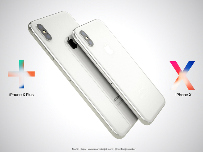 6.7寸iPhone X Plus概念機圖賞：設計照搬？看了內心毫無波動