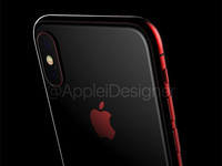 iPhone X新配色渲染圖曝光：紅黑撞色設(shè)計(jì)，有點(diǎn)騷氣