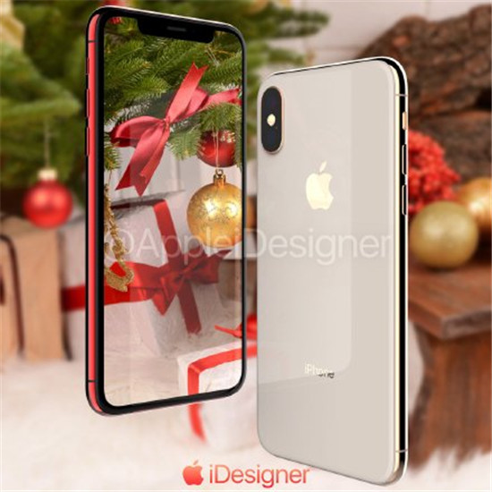 iPhone X新配色渲染圖曝光：紅黑撞色設(shè)計(jì)，有點(diǎn)騷氣