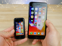 迷你iPhone 8 Plus開(kāi)箱：居然還能一鍵切換小劉海