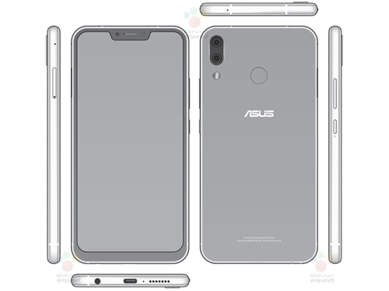 是否似曾相似？華碩ZenFone 5渲染圖曝光：齊劉海，全面屏