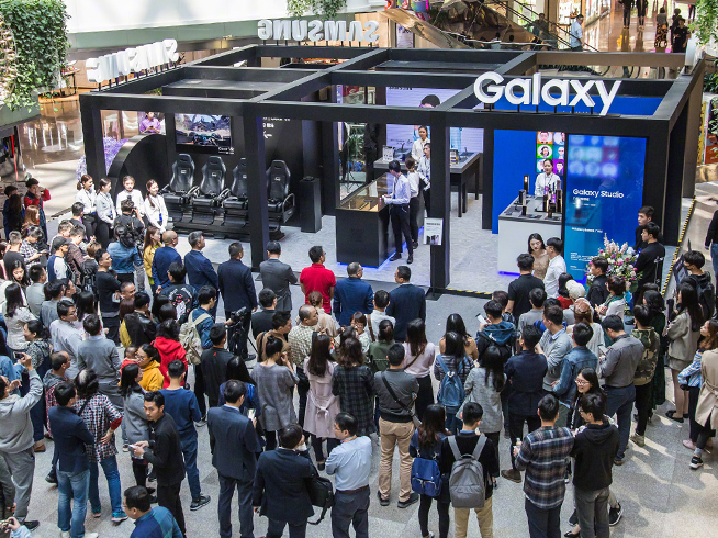 三星蓋樂世廣州體驗(yàn)館開幕：Galaxy S9/S9+凝時拍攝最受歡迎