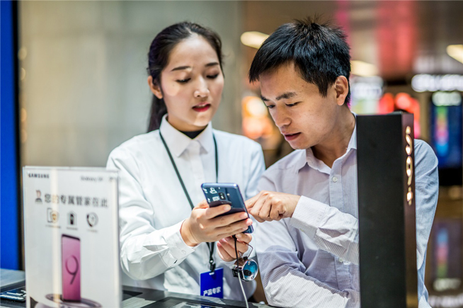 三星蓋樂世廣州體驗(yàn)館開幕：Galaxy S9/S9+凝時拍攝最受歡迎