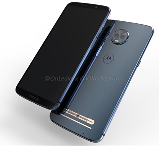 摩托首款全面屏模塊手機(jī)？Moto Z3 Play官方渲染圖曝光