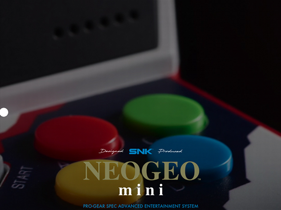 SNK周年紀(jì)念街機(jī)NEOGEO mini下月24日發(fā)售：這情懷值得買單