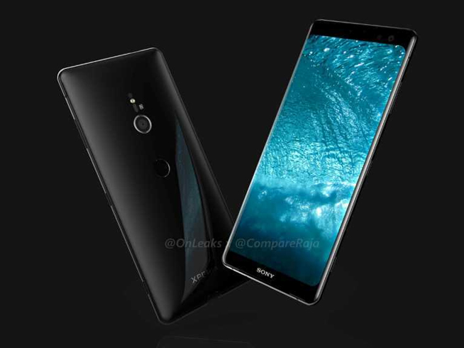 索尼Xperia XZ3渲染圖曝光：曲面屏搶眼 然而雙攝還不會標(biāo)配？